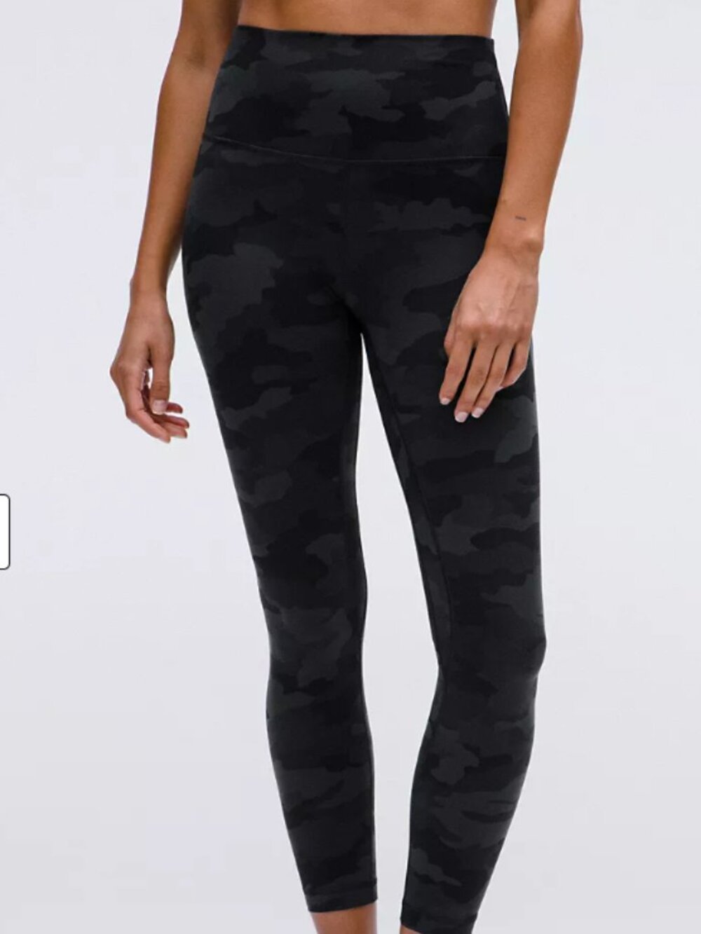 Lululemon Fast and Free High-Rise Tight 25" in Heritage 365 Camo Deep Coal Multi